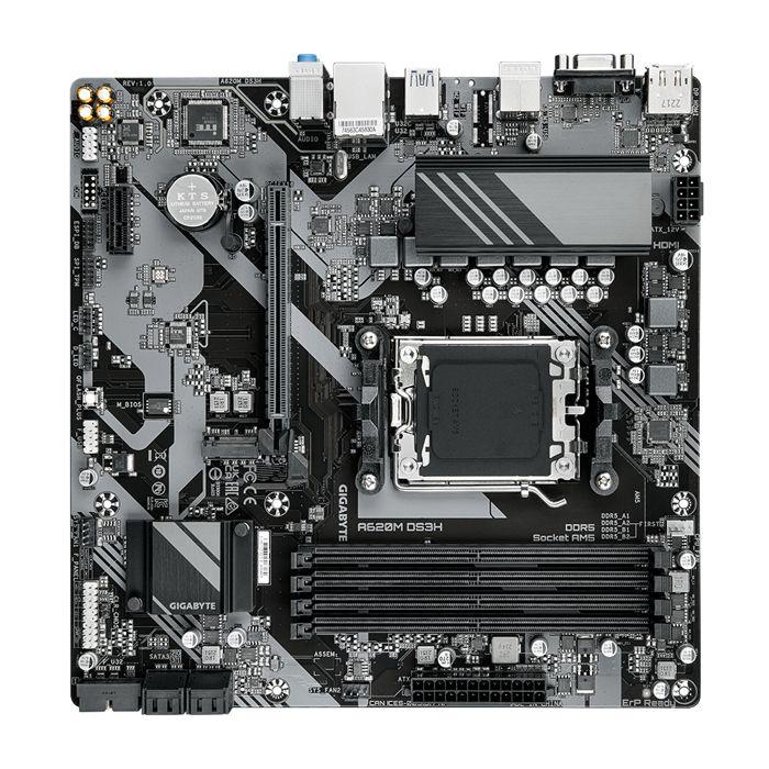 Mainboard - gigabyte - a620m ds3h - micro-atx-format - amd a620 chipsatz - ddr5 & pcie 4.0