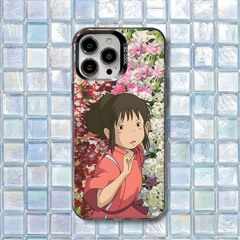 Anime S-Spirited Away Phone Case For iPhone 16,15,14,13,12,11,8,7,Pro,Max,Plus,Mini,XS,SE Shockproof Matte Cover