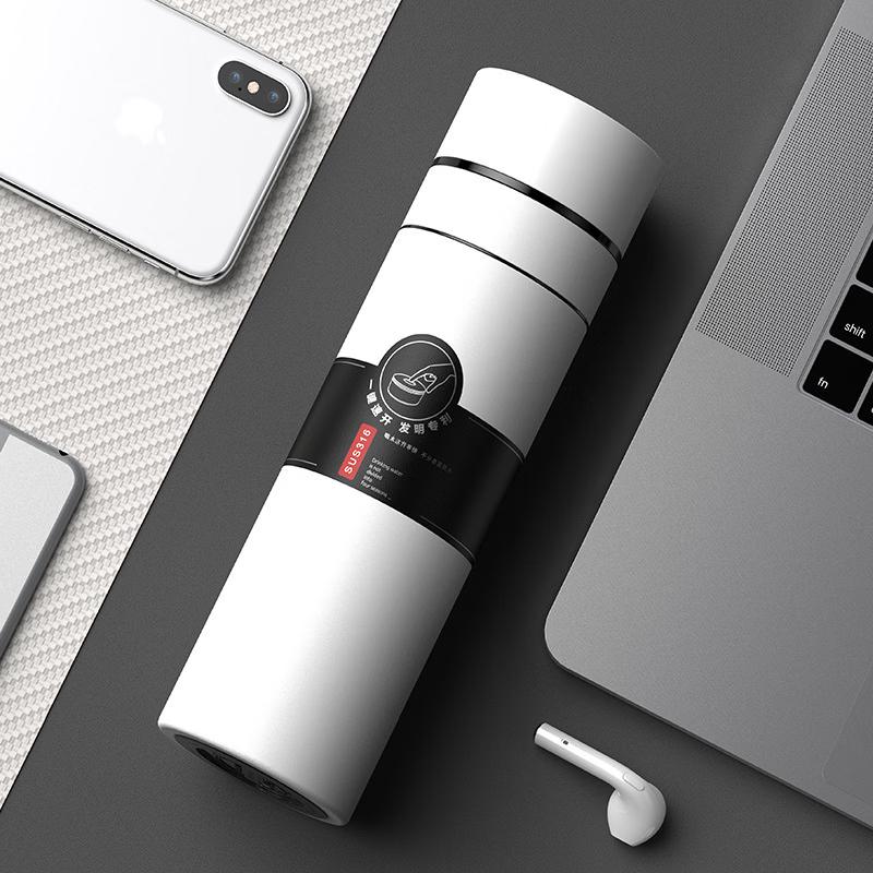 

MingZhanXuan Double-Layer Insulated Glass Tea Infuser Mug