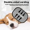 3 Pcs Pet Hair Remover Glove Reusable Static Removal Gloves Double-Sided Cat Dog Grooming Gloves Hair Removal Tool Pet Supplies
