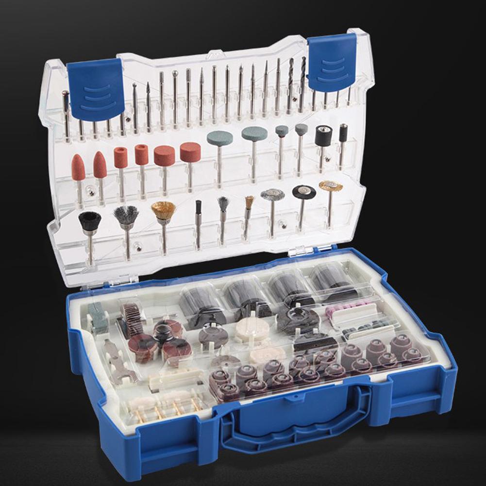 Rotary Tool Accessory Kit with 365 Grinding Cutting and Engraving Bits for Mini Drills and Electric Rotary Tools