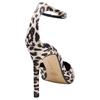 Zara Elegant Animal Print Open Back Stiletto Heels 10cm Women Heels Leopard 11209610195