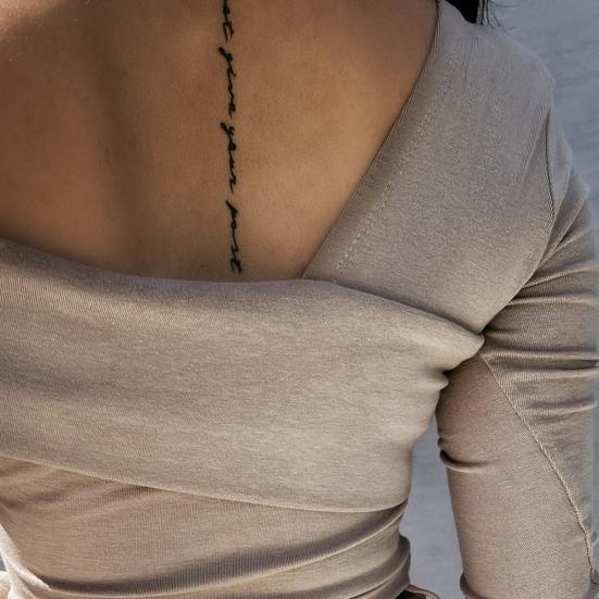 Dámské tričko se šikmým výstřihem přes rameno podzimní bez ramínek halenka s dlouhým rukávem a dlouhým rukávem streetwear