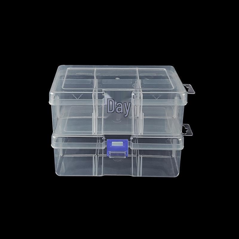 Removable 6-Compartment Dustproof Makeup Organizer