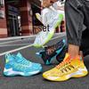Herren Sommer Mesh Basketball Sneaker - Atmungsaktiv, Weiche Sohle, Rutschfeste Low-Top Laufschuhe