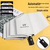 Customizable Automatic Folding UV-Protection Umbrella for Sun and Rain