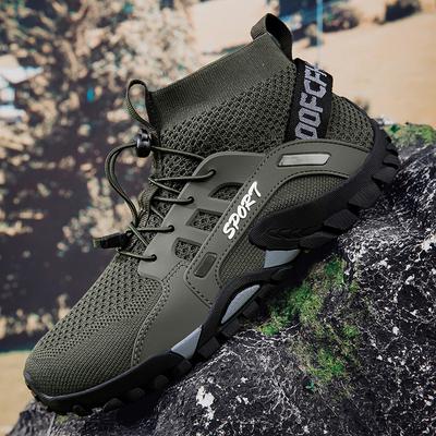 New Wading Hiking Shoes Non-slip Breathable Hiking Shoes Quick-drying Wear-resistant Running Shoes Sports Casual Hiking Shoes