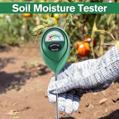 Single Needle Soil Moisture Meter for Potted Plants and Gardening