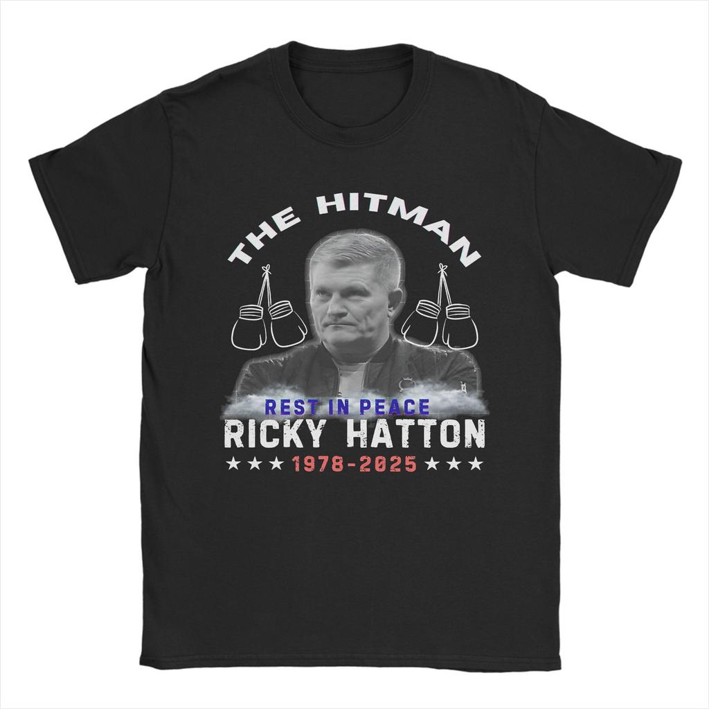 Graphic Printed Ricky Hatton T Shirt For Unisex 100% Cotton T-shirts Short Sleeve Clothing