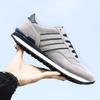 New Leather Men Running Shoes Winter Warm Unisex Sneakers Lightweight Women Walking Shoes Soft Insole Sports Shoes Lace Up