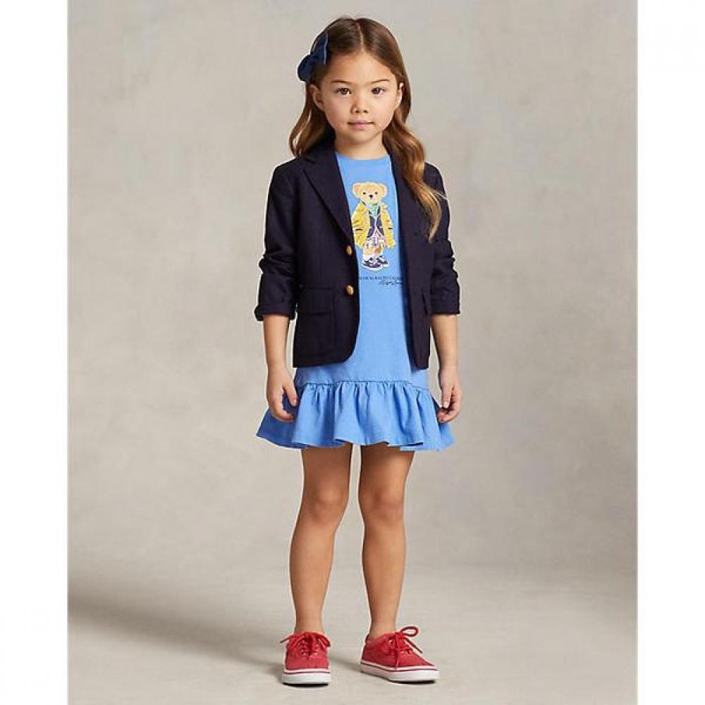 

Polo Polo Kids Girl 2 6y Polo Bear Cotton Jersey Dress Cwpodrsr3d20612430 6