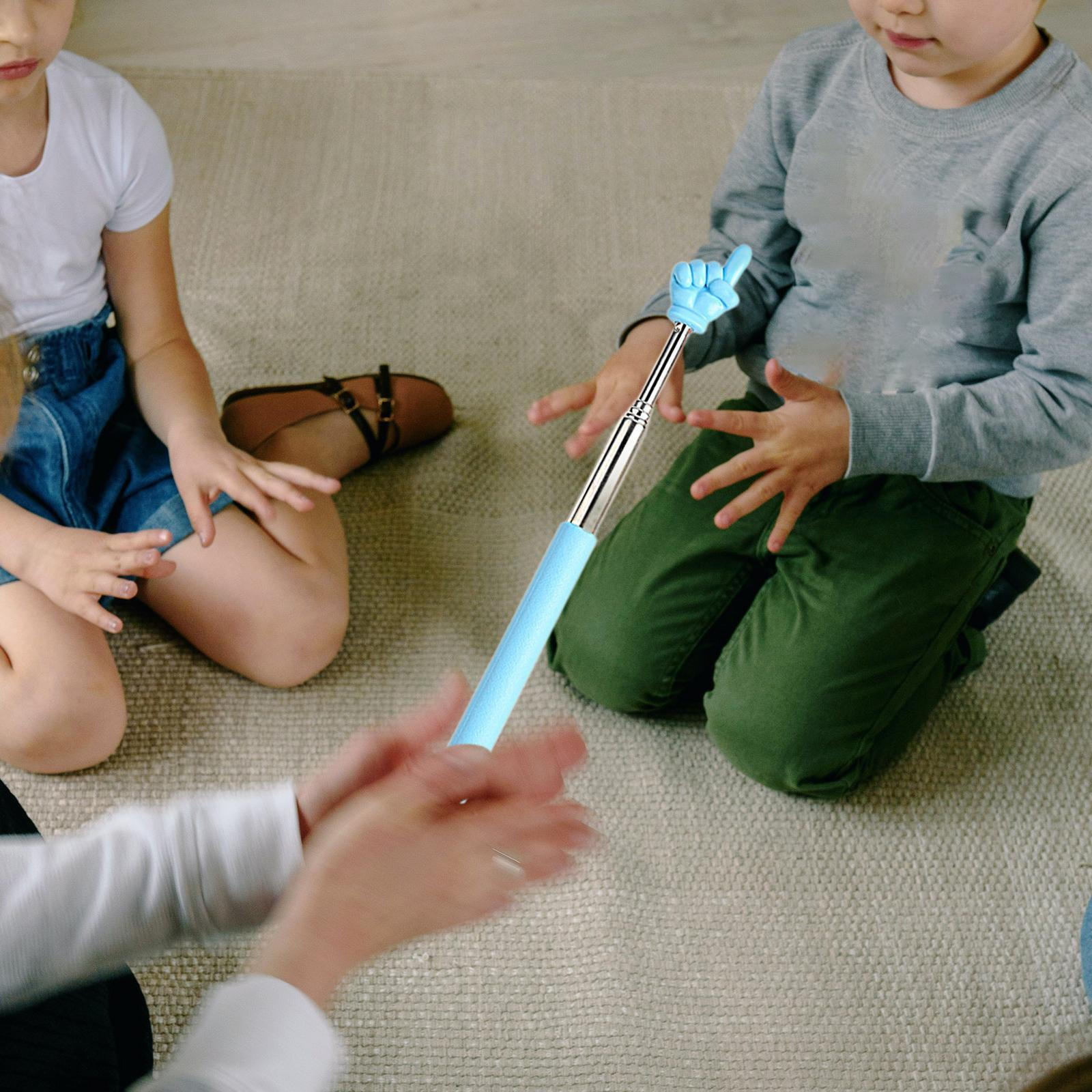 

Телескопическая палочка для обучения пальчиковым движениям, выдвижная, указательные декоративные устройства, многофункциональные, универсальные, мини