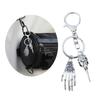 Alloy Bird Head Skull Claw Keychain Key Holder Charm Jewelry Gift Luggage Bag Ornament Car Key Hanging Accessories