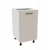 Lower Kitchen Cabinet 45 Capri Body White Front Cashmere Matte