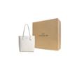 COACH Double Sided Leather Handbag, Shoulder Bag Large Women's White CP037-SVHA