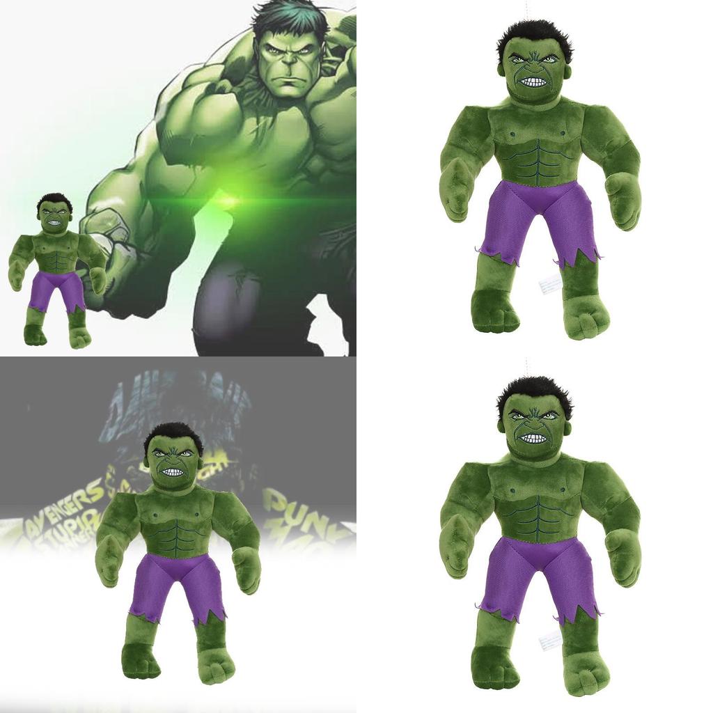 Avengers Green Hulk Plush Toy Soft Stuffed Doll For Superhero Collectors And Fans