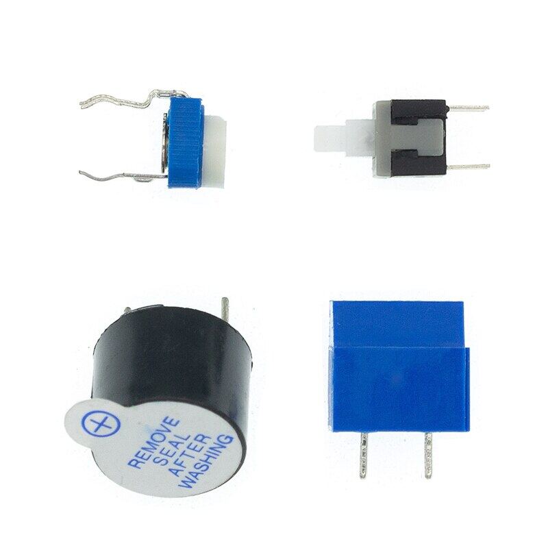 JS-60 DIY Kit Metal Detector Kit Electronic Kit DC 3V-5V 60mm Non-contact Sensor Board Module DIY Electronic Part Metal Detector
