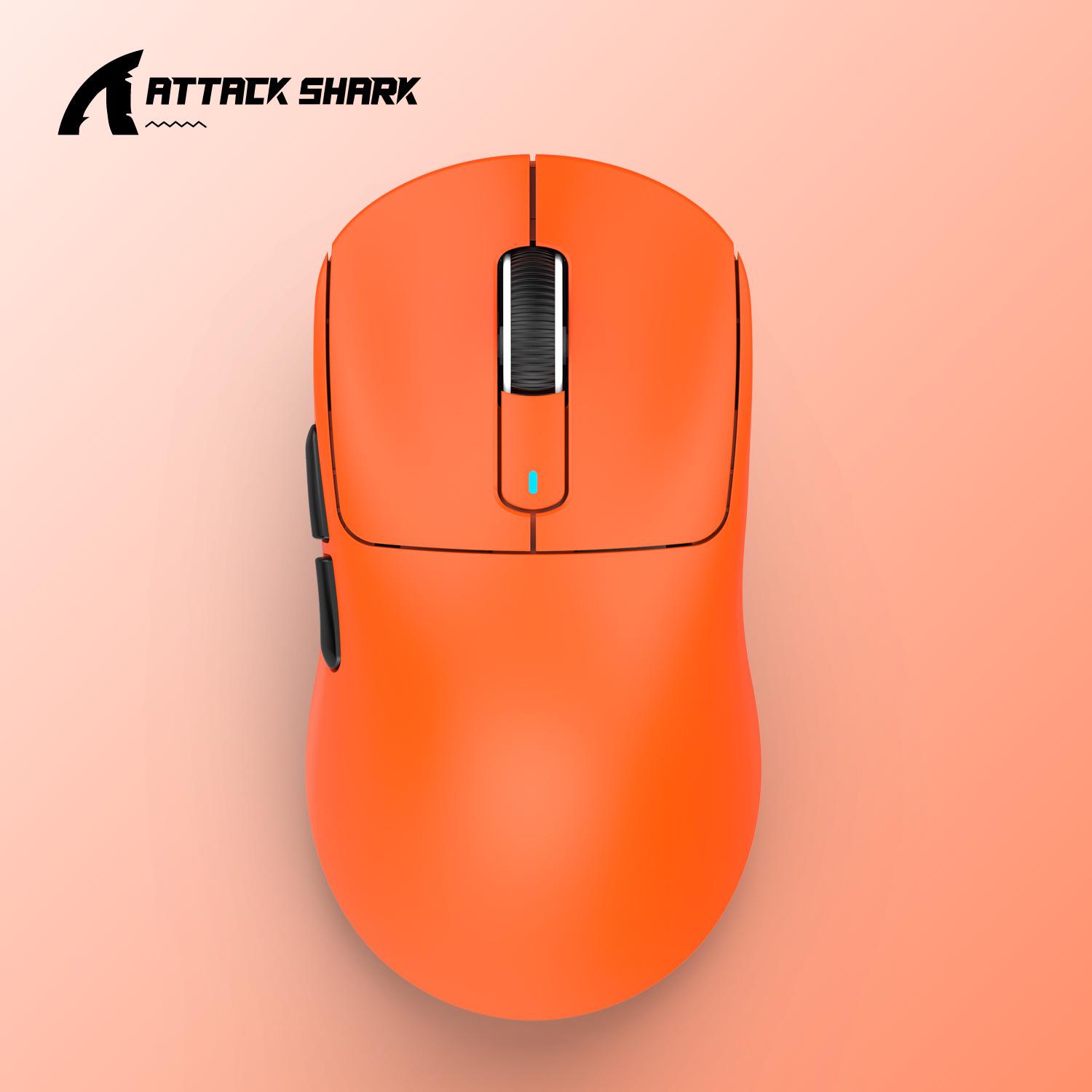 

Attack Shark X3 Легкая Ігрова миша з лапкою PAW3395, трирежимна бездротова