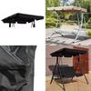 Anti-uv Swing Seat Canopy Cover With Bandages For Outdoor Use