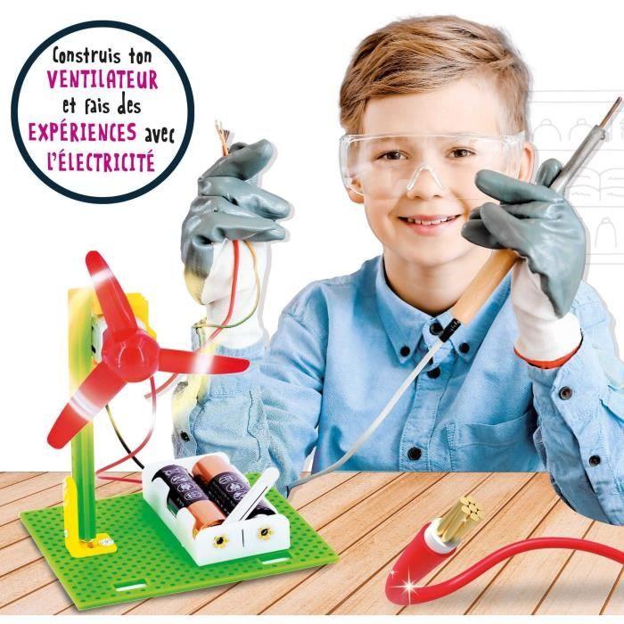 Upptäck elektricitet - Vetenskapligt kit - JAG ÄR ETT GENI FICKA - Säkra komponenter