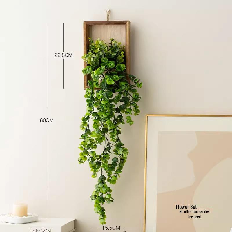 Artificial String of Pearls Vine: Cross-Border Hanging Green Plant for Home and Living Room Décor