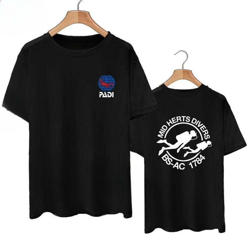 CMAS World Underwater Association PADI Diving Instructor Association Maglietta Unisex Abbigliamento e Donna Estate 2026 Nuova Maglietta