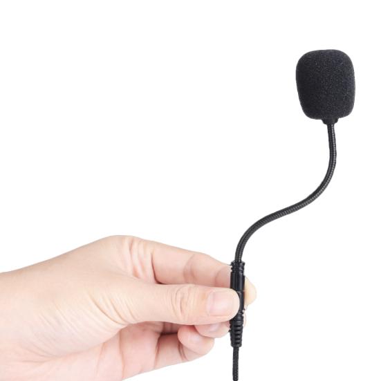 Clip On Lapel Wired Capacitive Mini Microphone Handsfree Lavalier Mic 3.5mm Jack