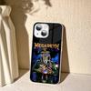 Rock Band Megadeths Tempered Glass For Iphone 14 13 12 11 Pro Mini XS MAX 14Plus X XS XR Fundas