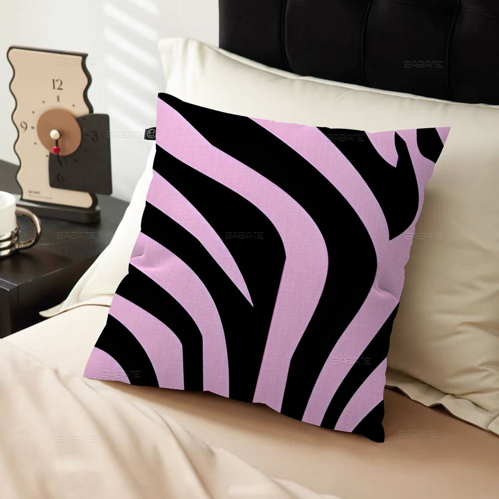 

Black White Print Zebra Pillow Anime Pillow Sofa Bed Head Pillow Cover Cushion Cover 45x45 Cm Fashion 30cmx30cm
