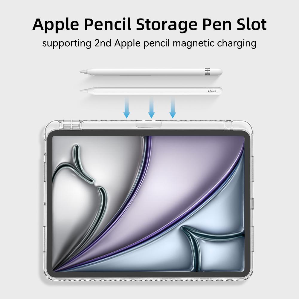 Transparency Case for iPad Air 11-inch 13-inch M2 Pro 13in 11in M4 iPad 10th Gen 10.9 Air 4/5 iPad 7/8/9th 10.2 5/6th 9.7in