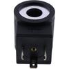 12V DC 1/2” Solenoid Valve Coil 6306012 Compatible with Hydraforce 3 Prong DIN Connector 08 Series
