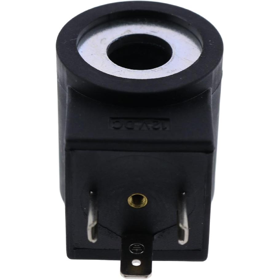 12V DC 1/2” Solenoid Valve Coil 6306012 Compatible with Hydraforce 3 Prong DIN Connector 08 Series