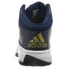 Adidas Cross Em 4 Fashion Non-Slip Durable Mid-Top Basketball Shoes Men Sneakers Blue B27704