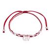 Princess Bead Bow Woven Hand Rope - Sweet Girly Student Bracelet