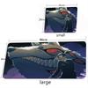 Kettensägenmann Mauspade Anime Mauspade Gamer Makima Gaming Zubehör Mauspade Groß Tastatur Schreibtischmatten 100X50CM Pochita Spielmatte