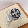 2026 Jewelry, European and American Personalized Retro Cross Men's Jewelry Exquisite Accessory Ring