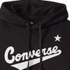 Converse Sweatshirts Men's Black Hooded Moderate Regular 10019004-A01