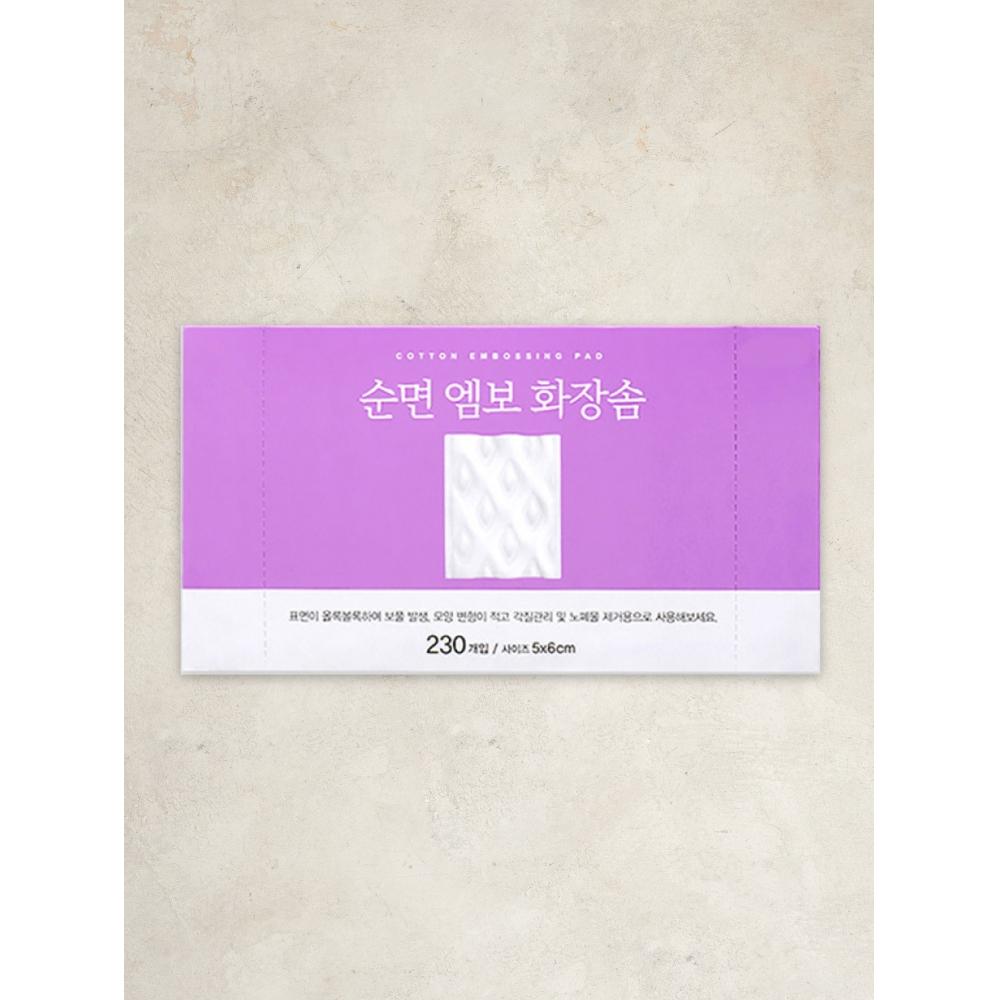 

Ватные диски Daiso Diamond Embossed, 230 листов