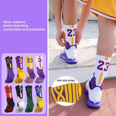 Strümpfe für Jungen, Sportsocken für Basketball und Fußball