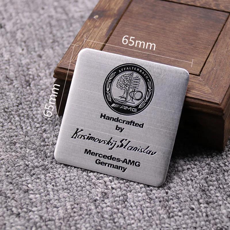 

GLC GLB 3D Aluminum Mercedes Benz Badge Car Styling Stickers Decal Accessories For AMG W177 W176 X166 X167 C257 C218 X253 C118