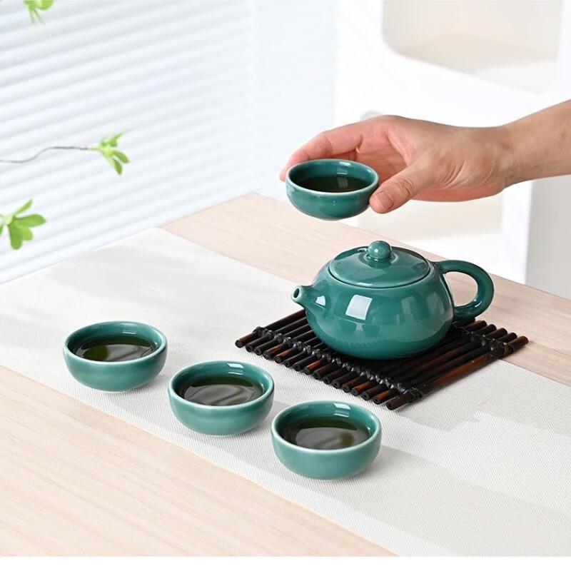 Shangqi Ceramic Xishi Teapot Gongfu Tea Set