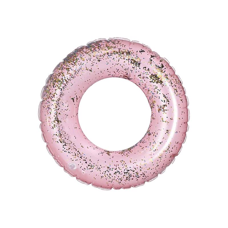Thickened Sequin Inflatable Swim Ring (3-Pack)