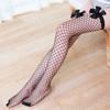 Kawaii Girl Sexy Bow Net Socks Medium and Large Mesh Women's Fishing Net Stockings Stockings One Piece with Hair