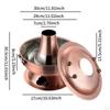 Copper Pot China Chafing Dish Kitchen Accessories Handmade Chinese Traditional Shabu