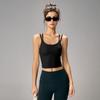 Mitaogirl Kendall Sports Vest Women Spaghetti Strap Beauty Back Yoga Clothes Running Shockproof Sling Fitness Clothes Summer