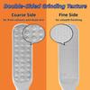 1/2PCS Stainless Steel Double-Sided Foot File Remove Calluses Exfoliation Dead Skin Feet Household Bathroom Foot Care Supplies