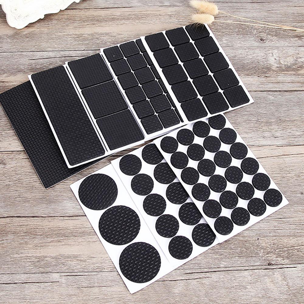 SW DIY Furniture Leg Feet Protector Pad Self Adhesive Table Chair Leg Pads Mute Mat Anti-slip Scratch Shock-absorbing Pad Bumper