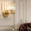 Light Luxury Night Light 3 Colors Changing Decorative Lamp Crystal Wall Lamp Wall Decoration