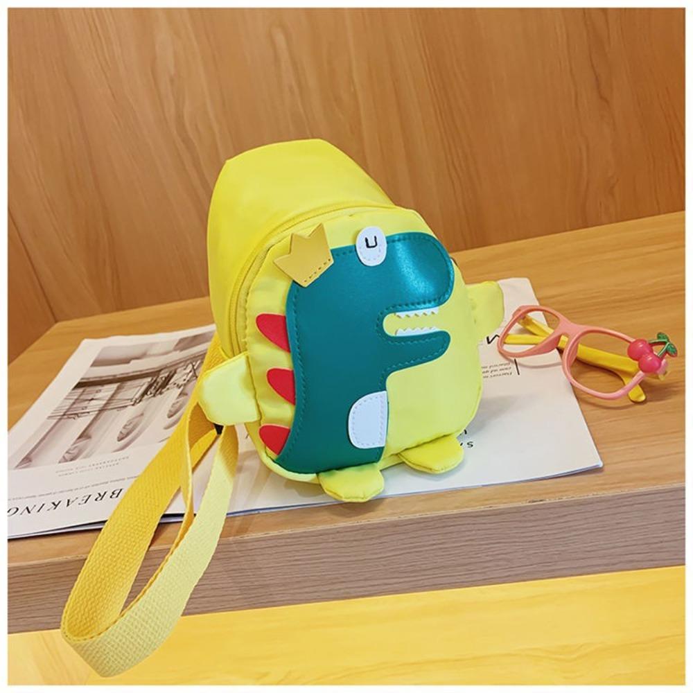 Fashion Cartoon Chest Bag Dinosaur Mini Crossbody Bag Shoulder Bag Toddler
