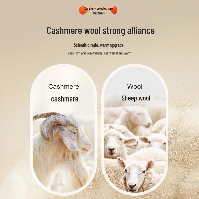 Antonio Men's Luxury Cashmere Wool Blend Full-Zip Cardigan Jacket